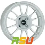Mak XLR gloss white 7x16 ET45 - LK4/108 ML63.4 Alufelge wei&szlig;