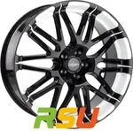Oxigin 14 Oxrock black foil white 7.5x17 ET35 - LK5/112 ML72.6 Alufelge wei&szlig;