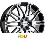 Oxigin 14 Oxrock black full polish 8.5x18 ET42 - LK5/114.3 ML72.6 Alufelge...