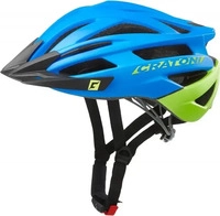 Cratoni Fahrradhelm Agravic blue-lime matt