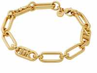Michael Kors Armband - 14K Gold-Plated Empire Link Chain Bracelet - Gr. M - in Gold -