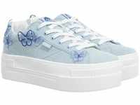 Buffalo Sneakers - Paired Butterfly - Gr. 37 (EU) - in Blau - für Damen