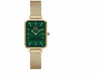 Daniel Wellington Uhr - Dw Quadro 20X26 Pressed Evergold G Green - Gr. unisize...