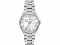 Michael Kors Uhr - Lennox Three-Hand Stainless Steel Watch - Gr. unisize - in Silber