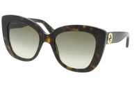 Gucci Sonnenbrille - GG0327S 52 - Gr. unisize - in Dunkelbraun - für Damen