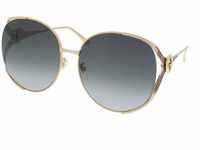Gucci Sonnenbrille - GG0225S 63 - Gr. unisize - in Gold - für Damen