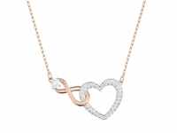 Swarovski Halskette - Infinity and heart Mixed metal finish - Gr. unisize - in