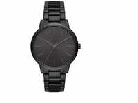 Armani Exchange Uhren - Three-Hand Stainless Steel Watch - Gr. unisize - in Schwarz -