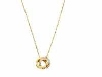 Michael Kors Halskette - 14K Gold-Plated Interlocking Necklace - Gr. unisize - in