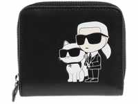 Karl Lagerfeld Portemonnaie - Ikonik 2.0 Leather Sm Zipwlt - Gr. unisize - in...