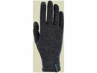 Roeckl 20-610010, Roeckl Krinau Unterhandschuh Handschuhe lang dark grey mélange L