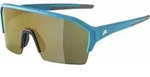 Alpina Ram HR Q-Lite Sportbrille smoke-blue matt/mirror gold one size