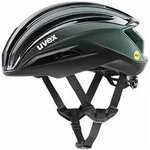 Uvex Surge Aero Mips Rennrad-Helm black-sage green matt - 53-56 cm