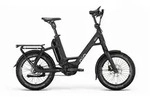 QiO EINS P-5 545 Wh E-Kompaktrad 20" nicht black matt 48 cm