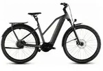 Cube Kathmandu Hybrid Comfort Pro 800 Wh E-Bike Trapeze 28" slabgrey ́n...