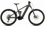 Cube Stereo Hybrid One22 Race 800 Wh E-Bike Fully slapgrey ́n ́chrome - S