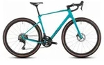 Cube Nuroad C:62 Pro Gravelbike Diamant 28" swimmingpool ́n ́black - XS