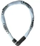 Abus Tresor 7 mm 6807C Ketten-Zahlenschloss - light blue 110 cm