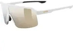 Uvex Ramp Sportbrille one size - white matt/mirror gold