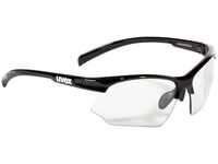 Uvex S53087226, Uvex Sportstyle 802 V Sportbrille black matt-sunbee/smoke