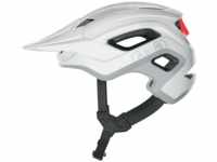 Abus CliffHanger MTB-Helm shiny white M (54-58 cm)