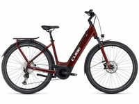 Cube 631162, Cube Touring Hybrid EXC 625 Wh E-Bike Easy Entry 28 " red'n'white...