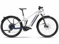 Haibike Adventr FS 9 720 Wh E-Bike 29 " silver/dark blue - matt 44 cm