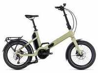 Cube 689560, Cube Fold Sport Hybrid 500 Wh E-Bike 20 " green'n'black one size
