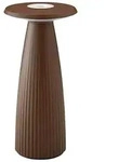 Sigor Akku-Tischleuchte Nuflair 245mm rostbraun 2,2W FlexMood 2200K/2700K IP54 Ra85