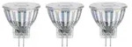 Paulmann 29140 Standard 12V LED Reflektor GU4 3x345lm 3x4,2W 2700K Silber
