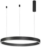 Nova Luce Motif LED Pendelleuchte schwarz 80 cm 50W CCT 2700&ndash;6000K dimmbar