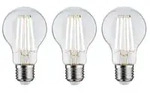 Paulmann 29132 Eco-Line Filament 230V LED Birne E27 3er-Pack 3x840lm 3x4W 3000K Klar