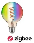 Paulmann 29160 Filament 230V Smart Home Zigbee 3.0 LED Globe G95 E27 470lm 6,3W RGBW+
