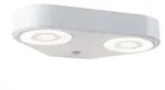 Paulmann 94868 LED Au&szlig;enwandleuchte Silma Bewegungsmelder Zweifacher...