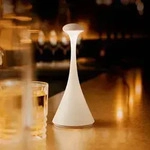 Sigor Akku-Tischleuchte Nudrop mini schneewei&szlig; 210mm 1,8W Flex-Mood 2200K/2700K IP54