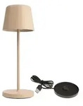 Deko-Light LED Akkuleuchte Canis Mini 2,3W 110lm 2200/3000K beige Dimmbar 3.7...