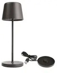 Deko-Light LED Akkuleuchte Canis Mini 2,3W 110lm 2200/3000K Grau Dimmbar 3.7...
