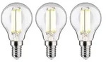 Paulmann 29200 Eco-Line Filament 230V LED Tropfen E14 3er-Pack 82mm 525lm 2,5W...