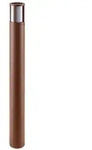 Deko-Light Pollerleuchte Facado 2 Round opal 1000mm 1xE27 IP65 Rost