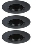 Paulmann 92114 Einbauleuchte 3er-Pack starr rund 90mm GU10 max. 3x10W 230V IP23