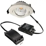 Deko-Light LED Deckeneinbauleuchte Dione IP44 8,5W 800lm dimmbar 4000K Wei&szlig;