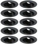 Paulmann 92117 Einbauleuchte 10er-Pack schwenkbar rund 90mm 30&deg; GU10 230V dimmbar