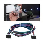 Paulmann 78421 LumiTiles Kabel Square RGBW 1,3m 12V Schwarz Kunststoff