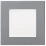 Heitronic LED Panel Toulouse 200x200mm 11W 430lm eckig silber IP44 dimmbar 3000K