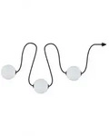 Paulmann 94912 Plug & Shine LED Lichterkette Naima Erweiterungsset IP67 3000K 3x1W