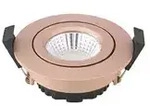 Sigor Einbauleuchte 68 Diled 6W 360lm 2700-2100K Champagner 36&deg; dimmbar Dim to...