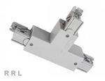Deko-Light 3-Phasen Schienensystem D Line T-Verbinder echts-rechts-links mit