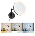 Paulmann 71149 LED Kosmetikspiegel Masua IP44 White Switch 55lm 230V 4W Schwarz...