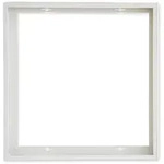 IsoLED Aufbaurahmen wei&szlig; RAL 9016 H&ouml;he 5cm f&uuml;r LED Panels 625x625...
