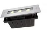 Deko-Light Bodeneinbauleuchte Line Asymmetrisch 5,5W 3000K Silber